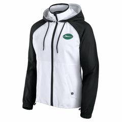 New York Jets Women's Full-Zip Anorak Hoodie Jacket White | Fanatics