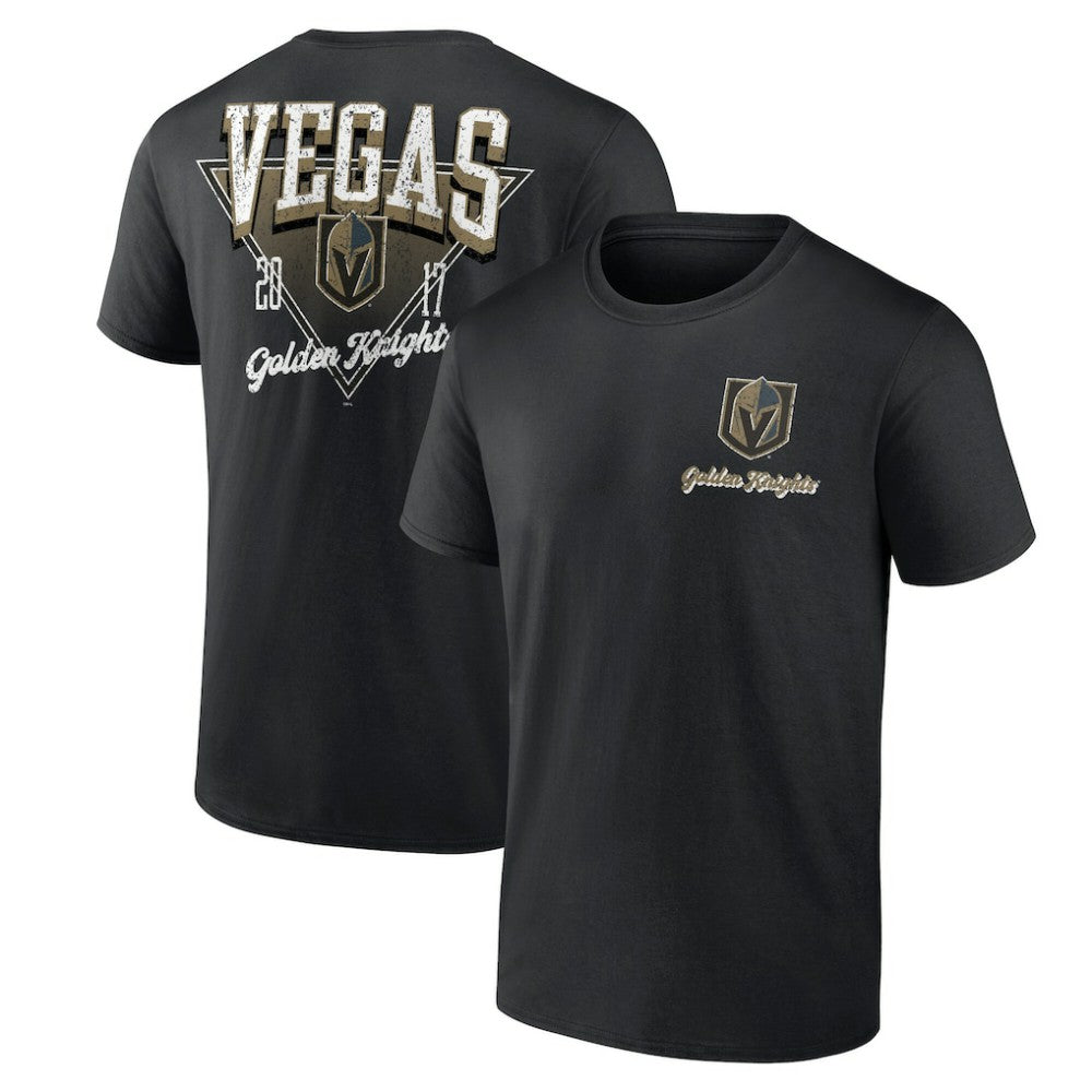 Vegas Golden Knights Logo Athletic Never Over T-Shirt - Black - NHL