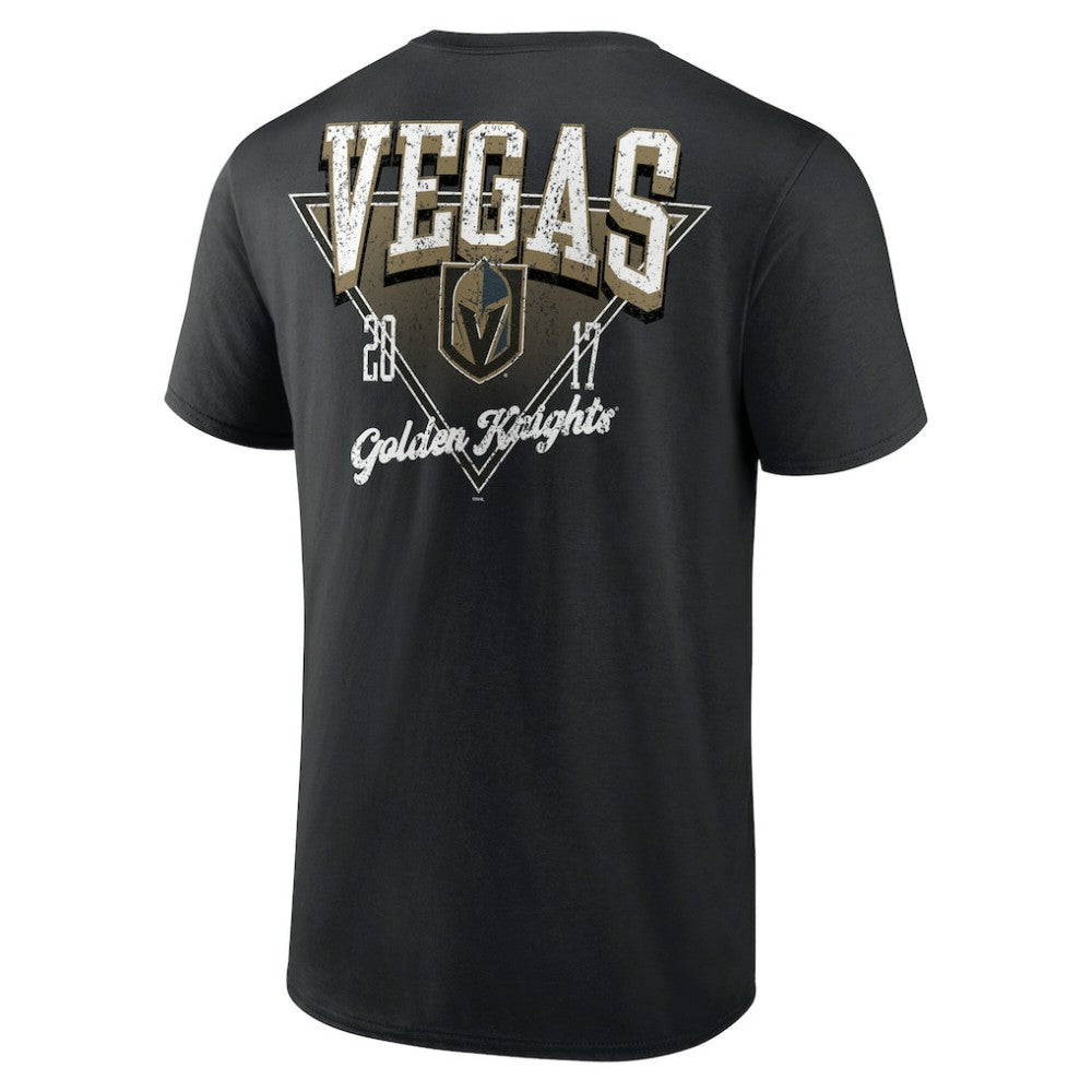 Vegas Golden Knights Logo Athletic Never Over T-Shirt - Black - NHL