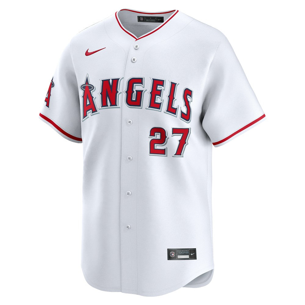Mike Trout Los Angeles Angels Nike Youth Home Limited Player Jersey - MLB