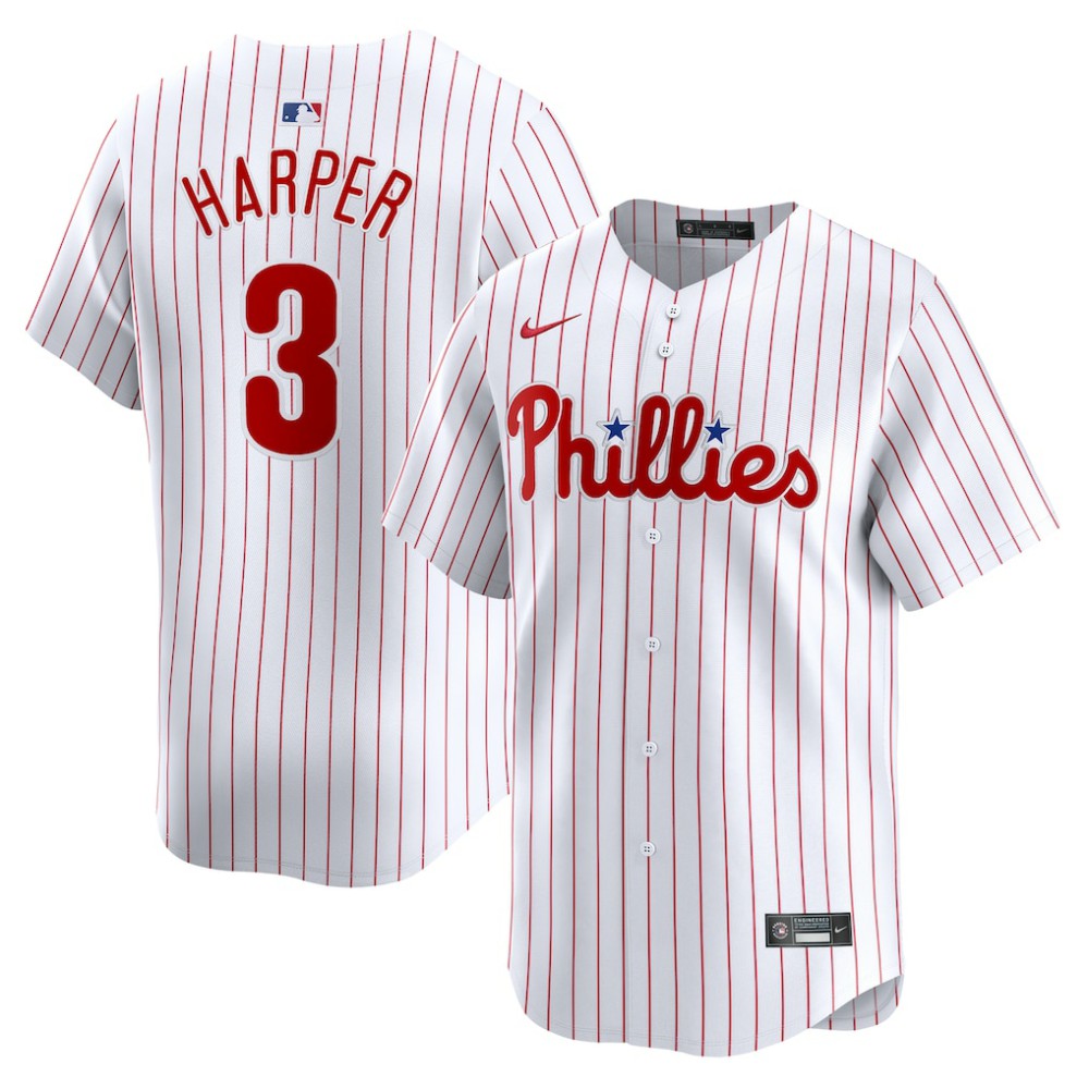 Bryce Harper Philadelphia Phillies Nike Youth Home Limited Player Jersey - MLB