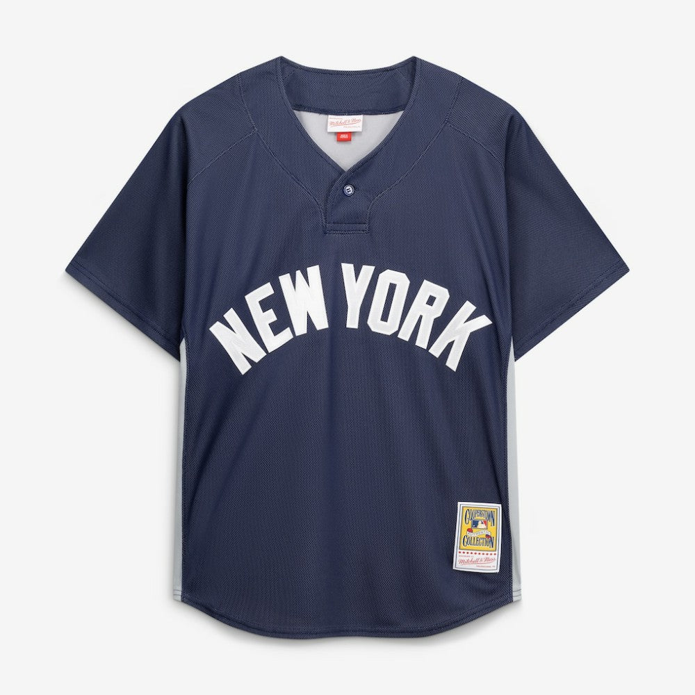 Derek Jeter New York Yankees Mitchell & Ness Authentic Batting Practice Jersey - MLB