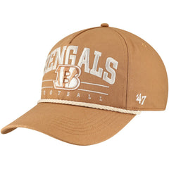 Cincinnati Bengals '47 Roscoe Rope Hitch Adjustable Hat Tan | 47 brand