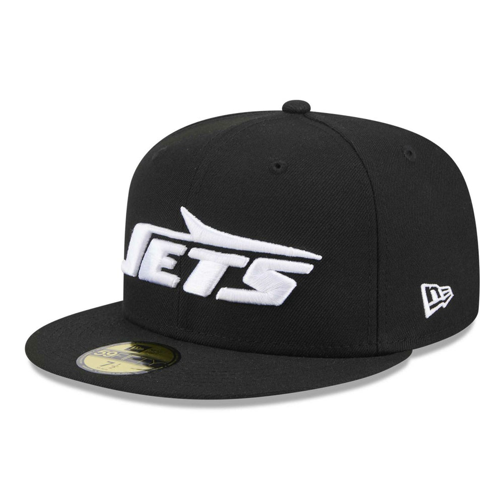 New York Jets New Era Omaha 59FIFTY Fitted Hat Black | NFL