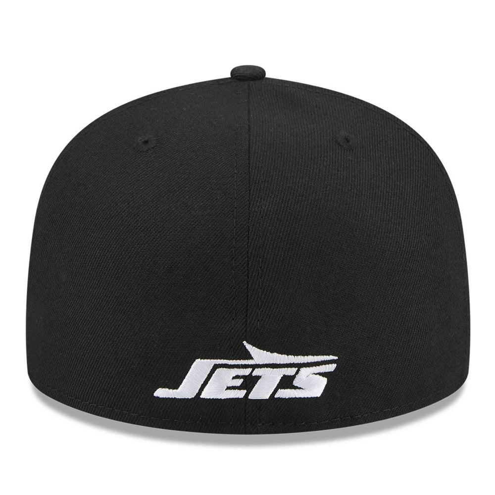 New York Jets New Era Omaha 59FIFTY Fitted Hat Black | NFL