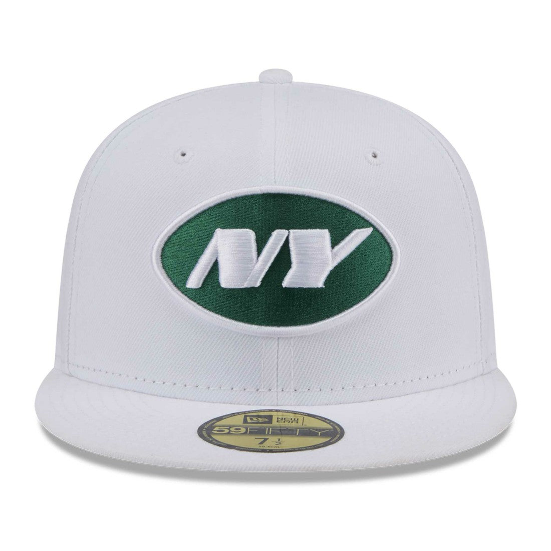 New York Jets New Era Omaha 59FIFTY Fitted Hat White | NFL