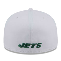 New York Jets New Era Omaha 59FIFTY Fitted Hat White | NFL