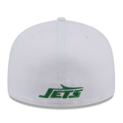 New York Jets New Era Wordmark Omaha 59FIFTY Fitted Hat White | NFL