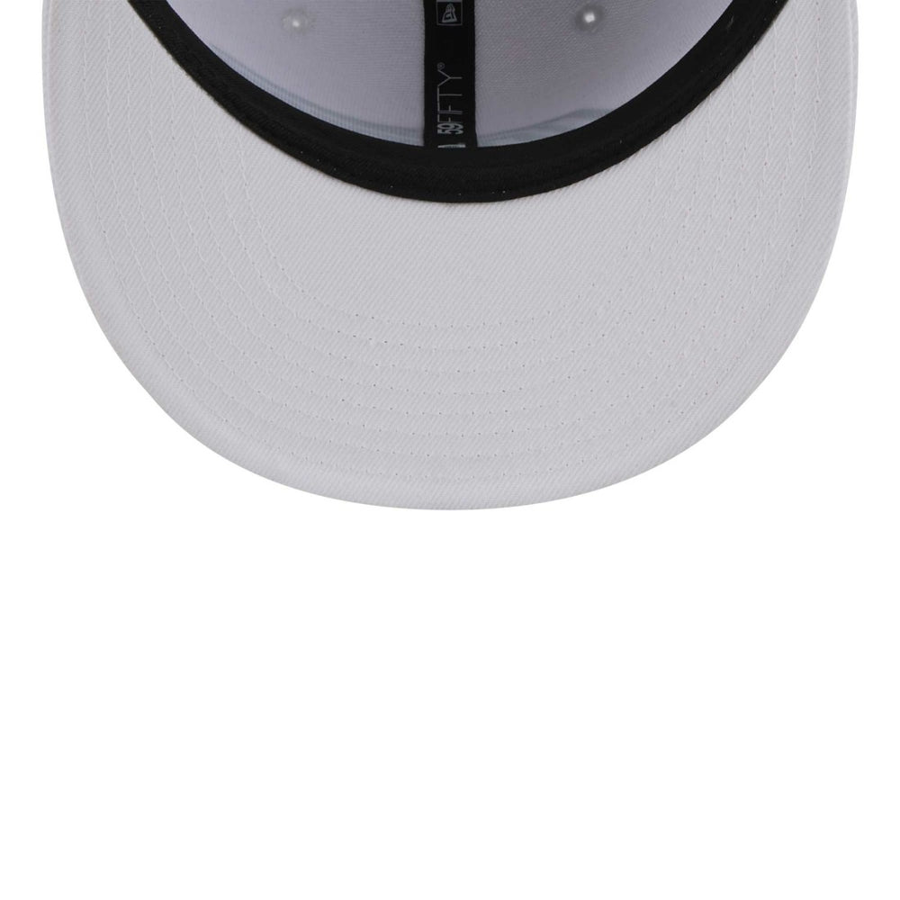 New York Jets New Era Wordmark Omaha 59FIFTY Fitted Hat White | NFL