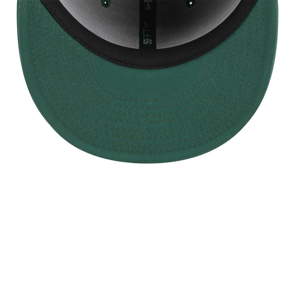 New York Jets New Era Flipside 2Tone 59FIFTY Fitted Hat Black/Green | NFL