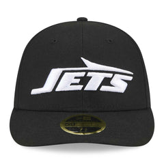 New York Jets New Era Omaha Low Profile 59FIFTY Fitted Hat Black | NFL