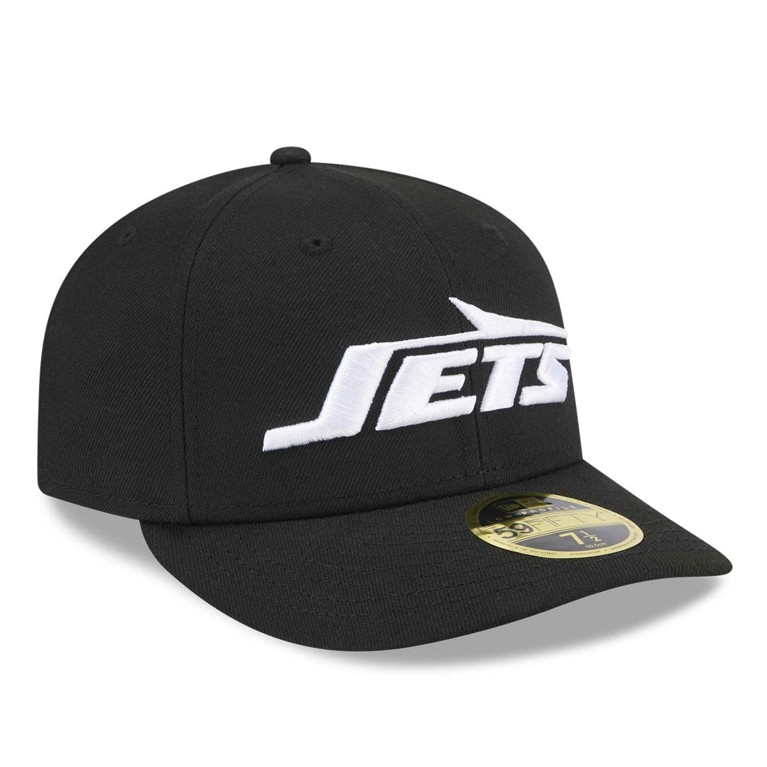 New York Jets New Era Omaha Low Profile 59FIFTY Fitted Hat Black | NFL