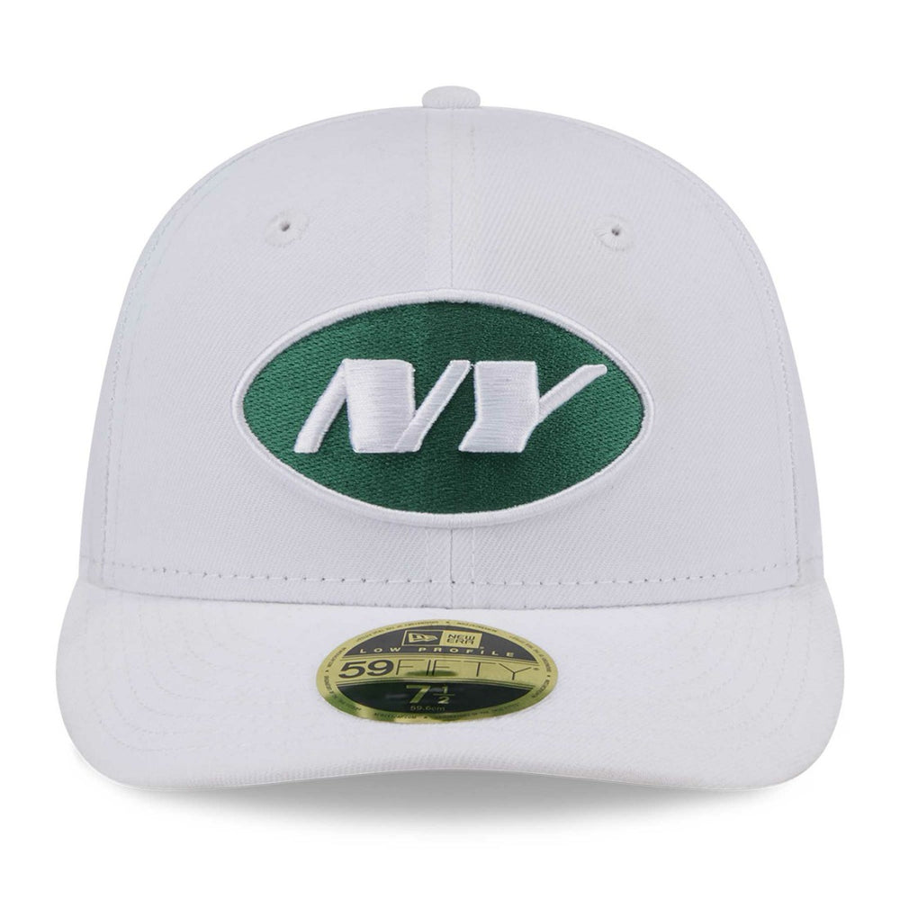 New York Jets New Era Omaha Low Profile 59FIFTY Fitted Hat White | NFL