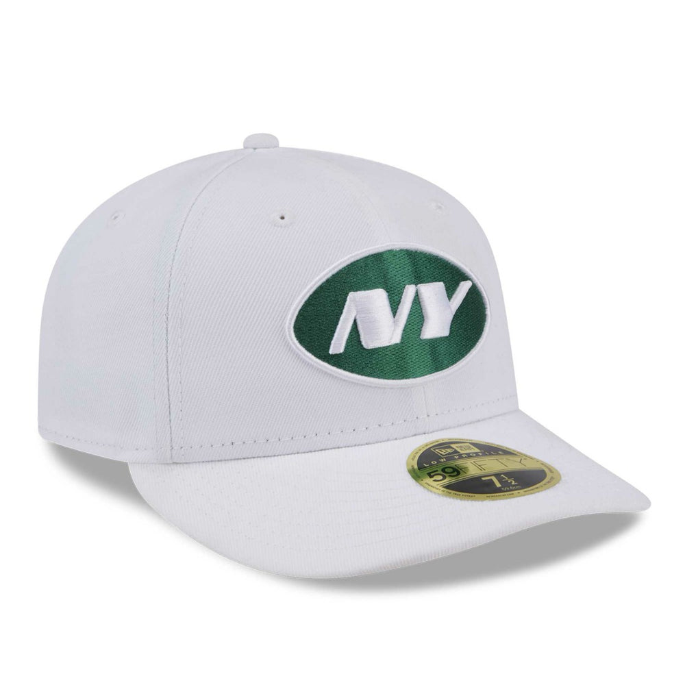 New York Jets New Era Omaha Low Profile 59FIFTY Fitted Hat White | NFL
