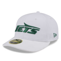 New York Jets New Era Wordmark Omaha Low Profile 59FIFTY Fitted Hat White | NFL
