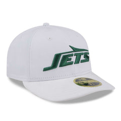 New York Jets New Era Wordmark Omaha Low Profile 59FIFTY Fitted Hat White | NFL