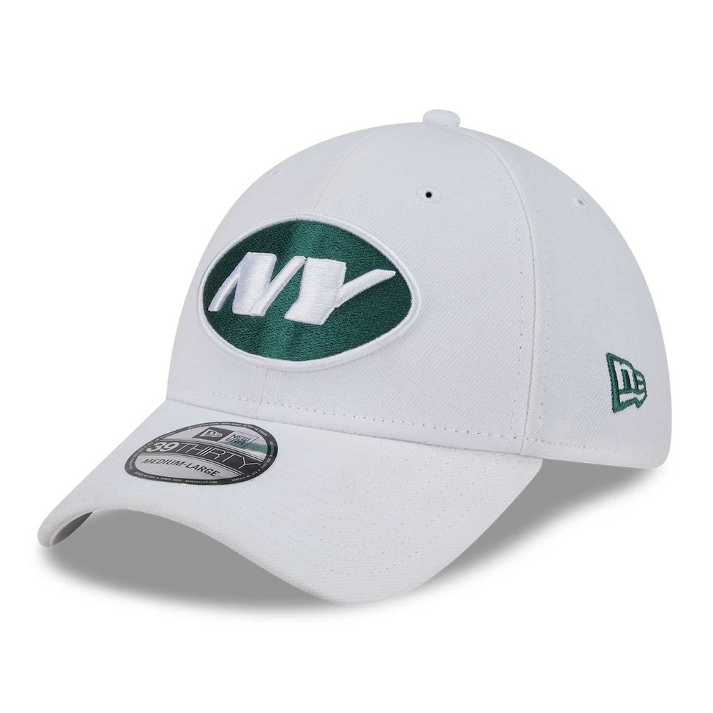 New York Jets New Era NFL Iced II 39THIRTY Flex Hat White | NFL