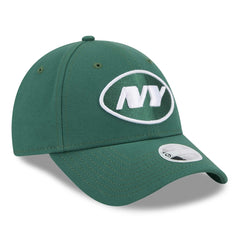 New York Jets New Era Women's Simple Adjustable 9FORTY Hat Green | NFL