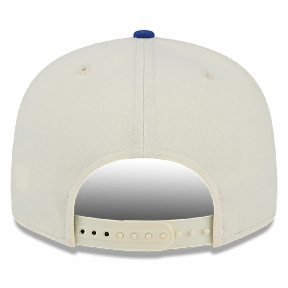 New York Giants New Era 100th Season Two-Tone 9FIFTY Snapback Hat Cream/Royal | NFL