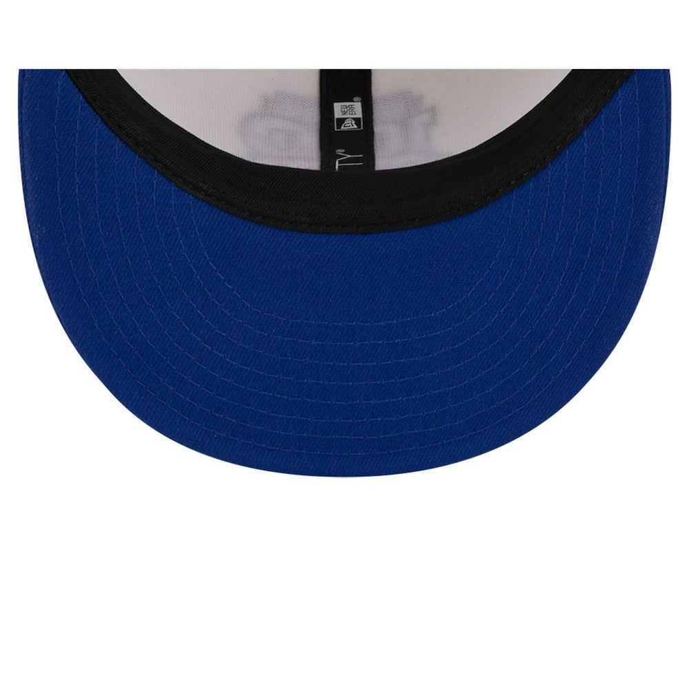 New York Giants New Era 100th Season Two-Tone 9FIFTY Snapback Hat Cream/Royal | NFL