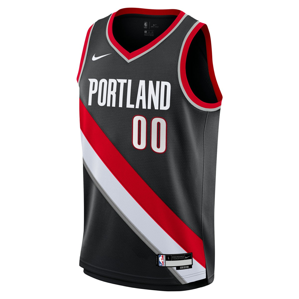 Scoot Henderson Portland Trail Blazers Youth Swingman Jersey Icon Edition Black - NBA