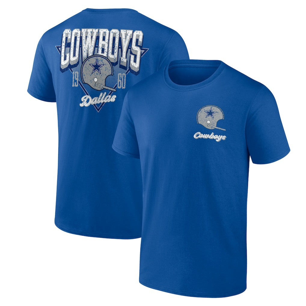 Dallas Cowboys Never Over T-Shirt Royal | Fanatics