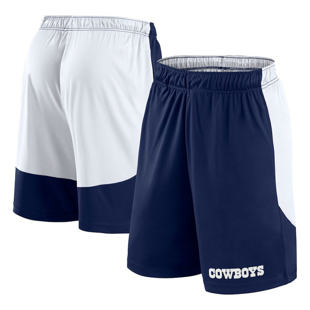 Dallas Cowboys Launch Shorts Navy/White | Fanatics