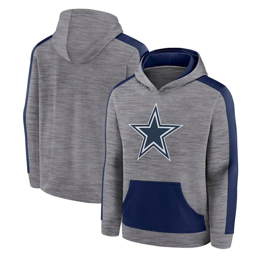 Dallas Cowboys Deliver Pullover Hoodie Heather Gray | Fanatics