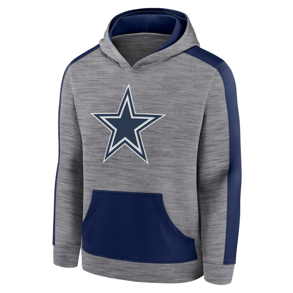 Dallas Cowboys Deliver Pullover Hoodie Heather Gray | Fanatics