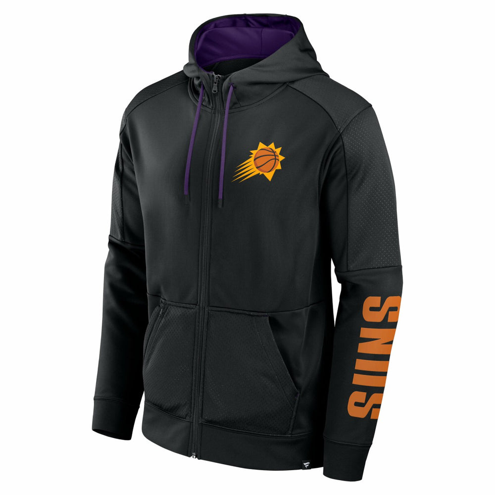 Phoenix Suns Baller Defender Performance Full-Zip Hoodie Black - NBA