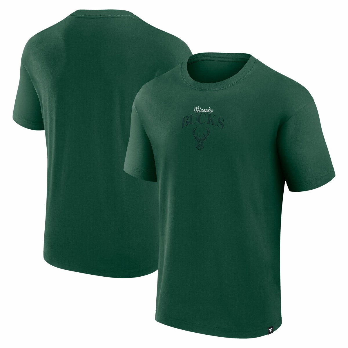 Milwaukee Bucks Crossover Collection Full Court Press T-Shirt Hunter Green - NBA