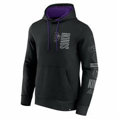 Sacramento Kings Game Time Crossover Pullover Hoodie Black - NBA
