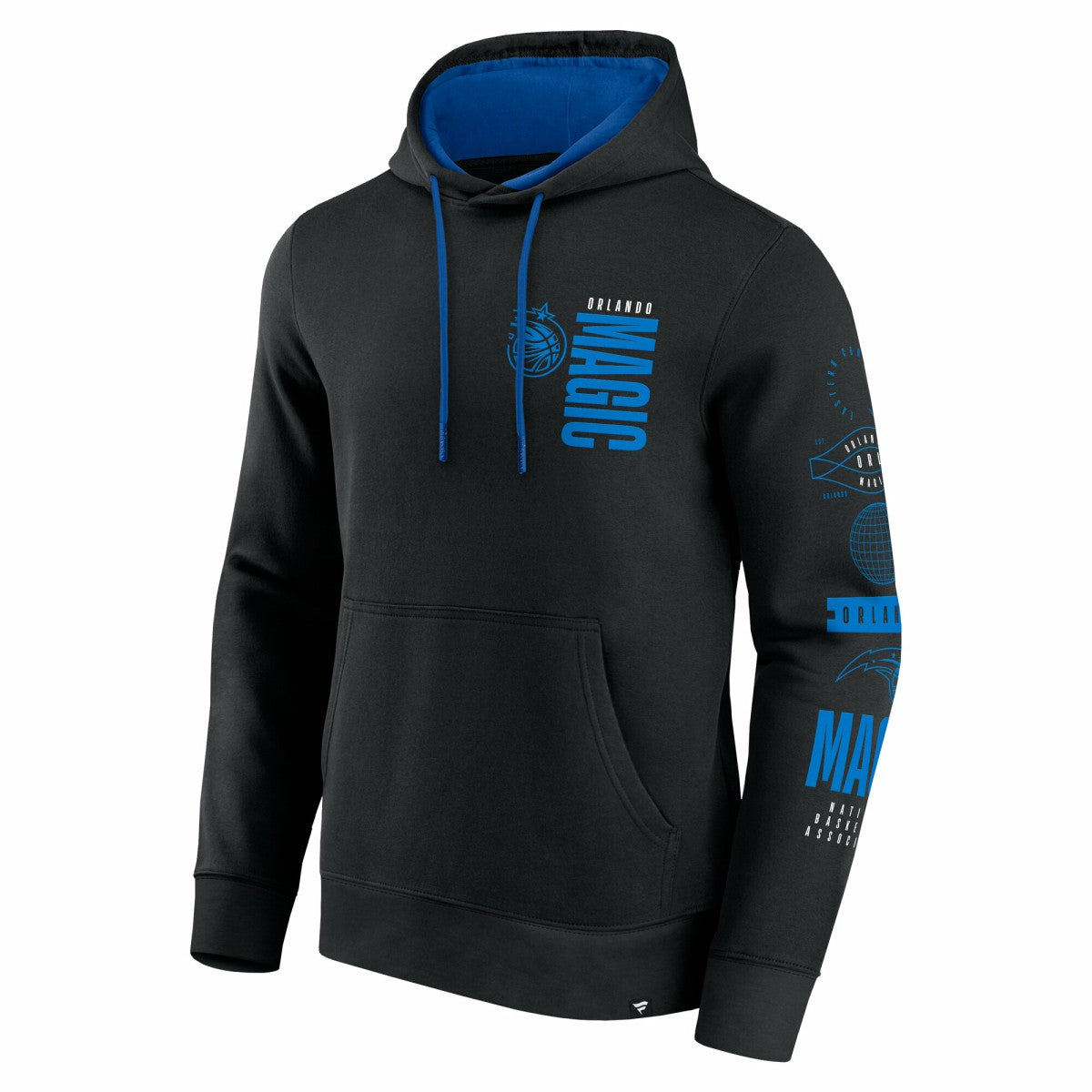 Orlando Magic Game Time Crossover Pullover Hoodie Black - NBA