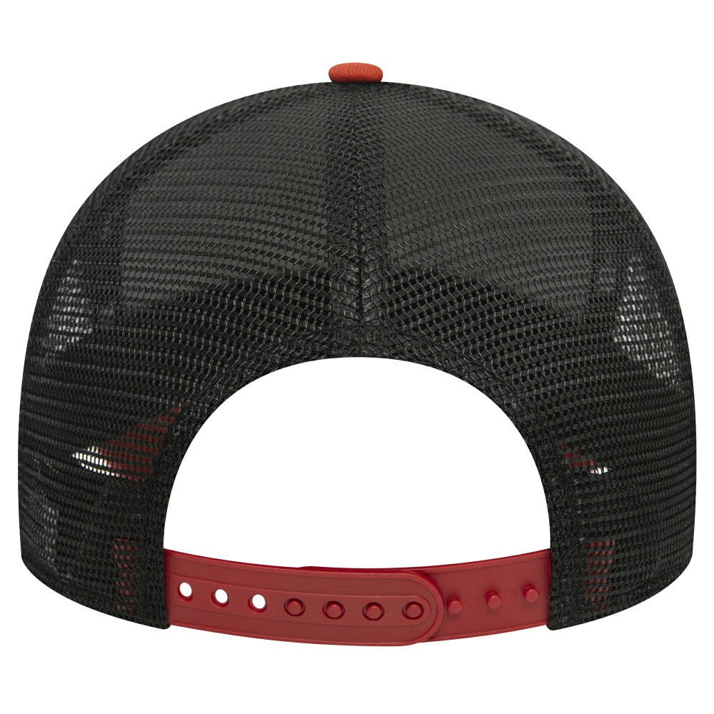 AC Milan New Era 9FORTY A-Frame Trucker Adjustable Hat Brown | New Era Online