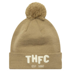 Tottenham Hotspur New Era Boucle Cuffed Knit Hat with Pom Tan | New Era discount