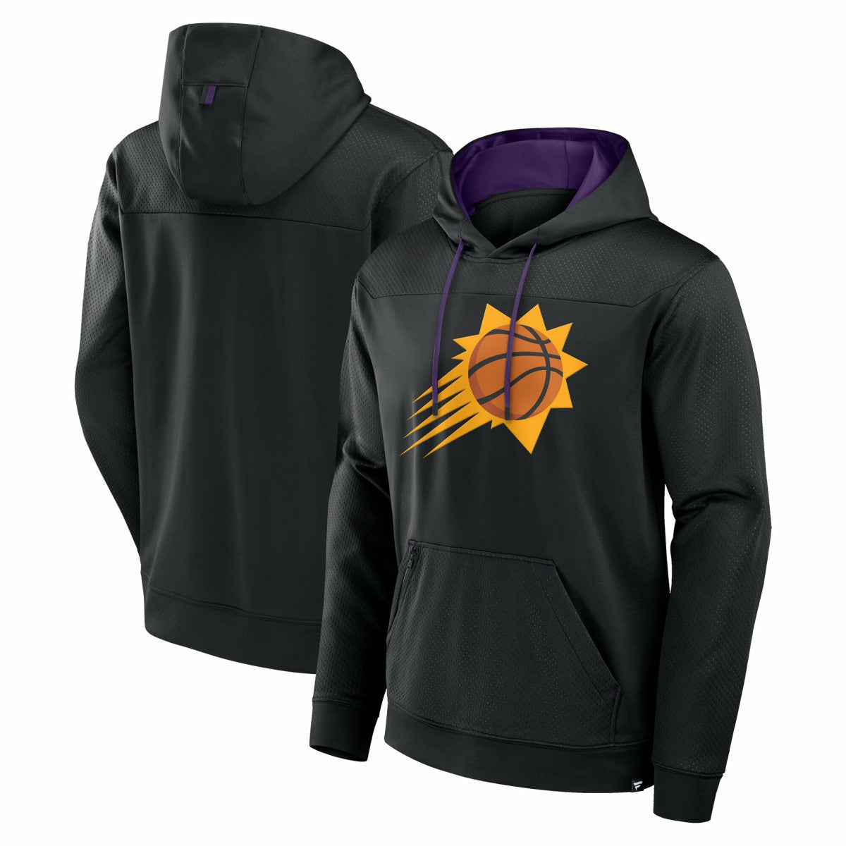 Phoenix Suns Reserve Defender Pullover Hoodie Black - NBA