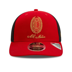 AC Milan New Era Heritage Gold Original Fit 9FIFTY Stretch-Snap Hat Red | New Era Online