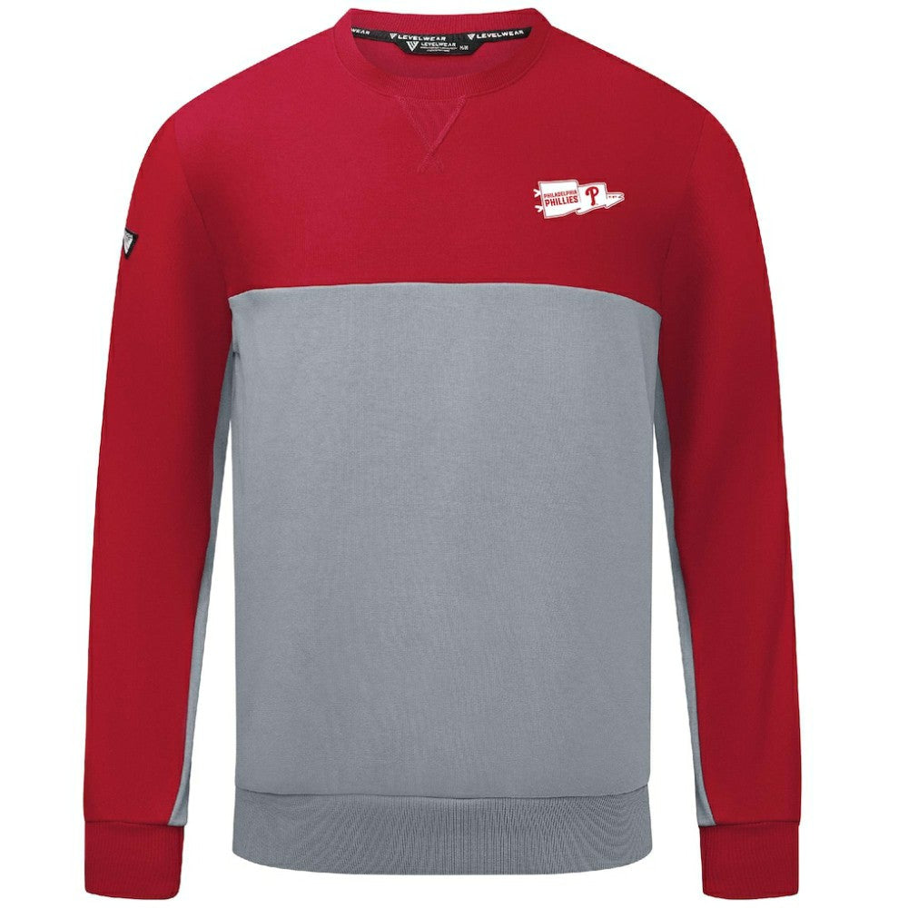 Philadelphia Phillies Levelwear  Legacy Rafters Pullover Sweatshirt - MLB