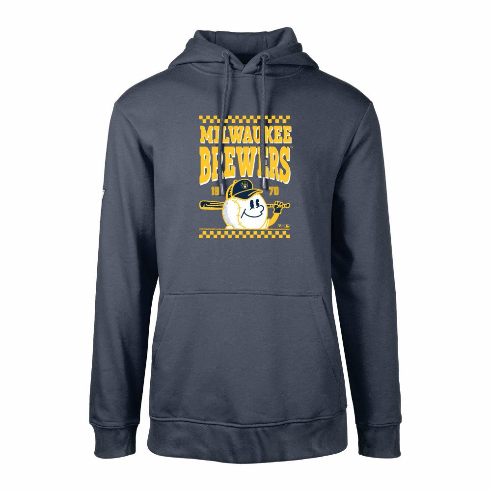 Milwaukee Brewers Levelwear  Podium Inaugural Pullover Hoodie - MLB