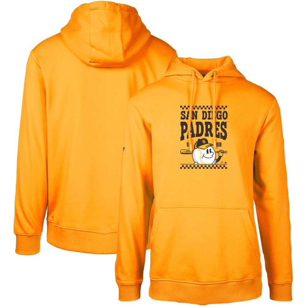 San Diego Padres Levelwear  Podium Inaugural Pullover Hoodie - MLB