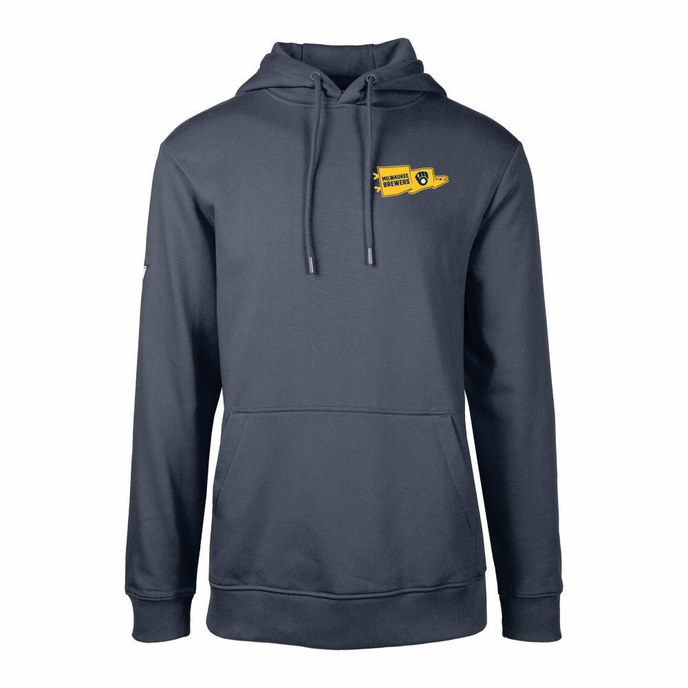 Milwaukee Brewers Levelwear  Podium Rafters Pullover Hoodie - MLB