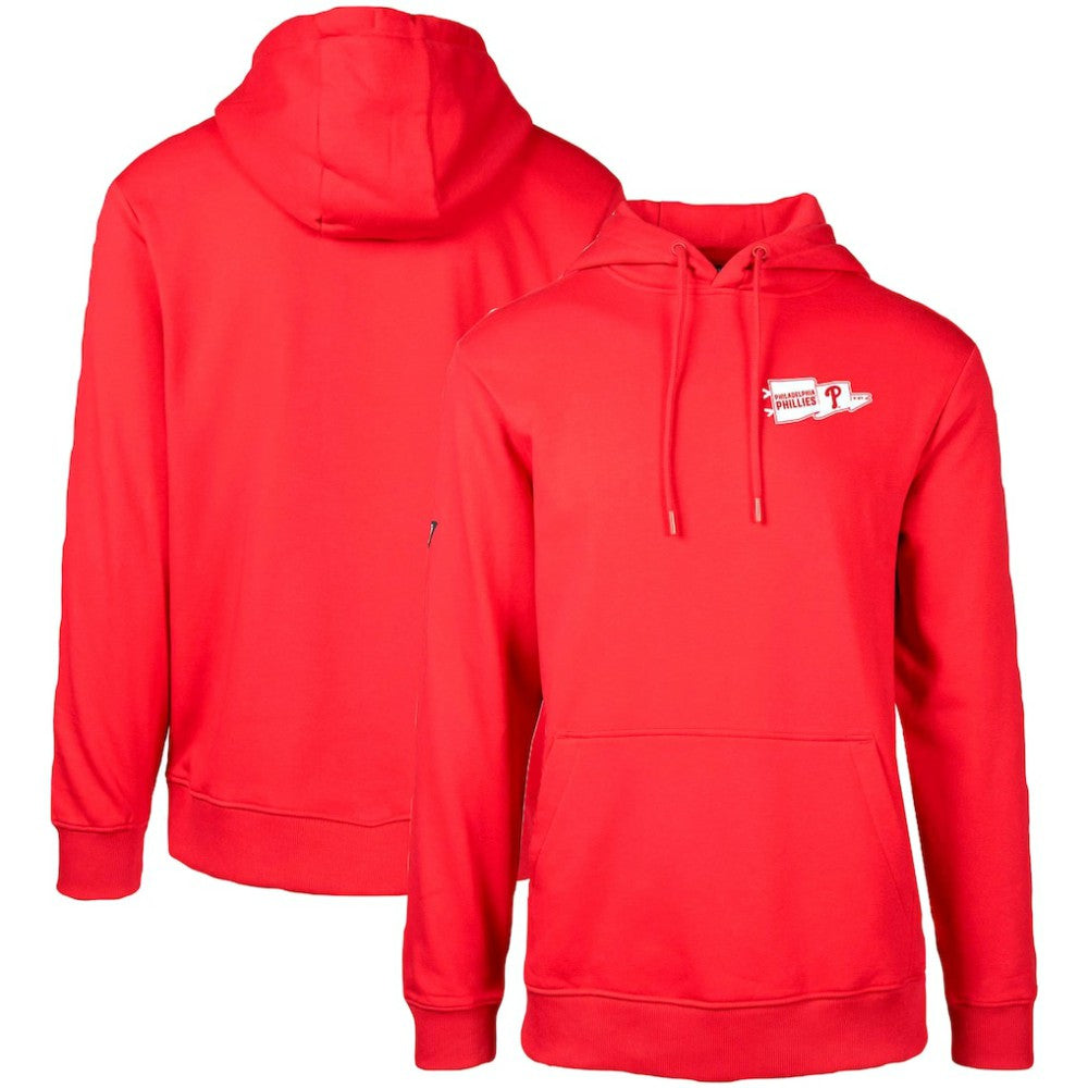 Philadelphia Phillies Levelwear  Podium Rafters Pullover Hoodie - MLB