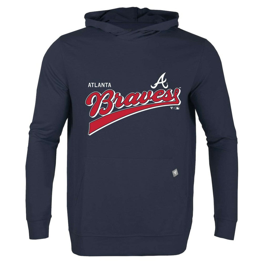 Atlanta Braves Levelwear  Relay 2.0 Retro Pullover Hoodie - MLB