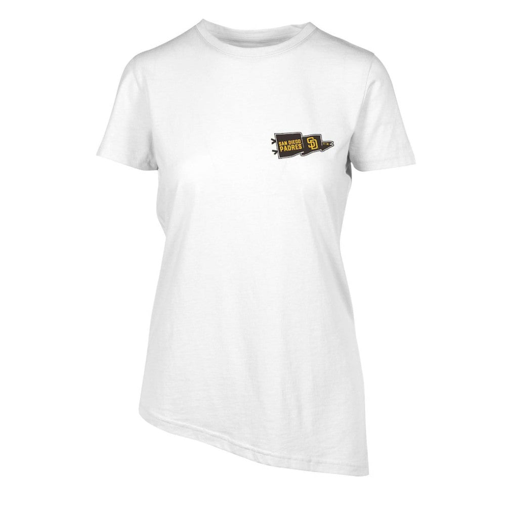 San Diego Padres Levelwear Women's  Birch Rafters T-Shirt - MLB