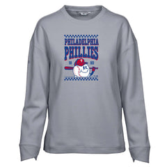 Philadelphia Phillies Levelwear Women's  Fiona Inaugural Pullover Sweatshirt - MLB