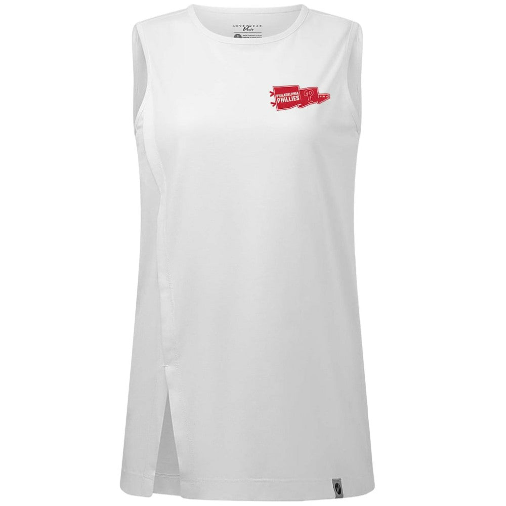 Philadelphia Phillies Levelwear Women's  Influx Rafters Tank Top - MLB