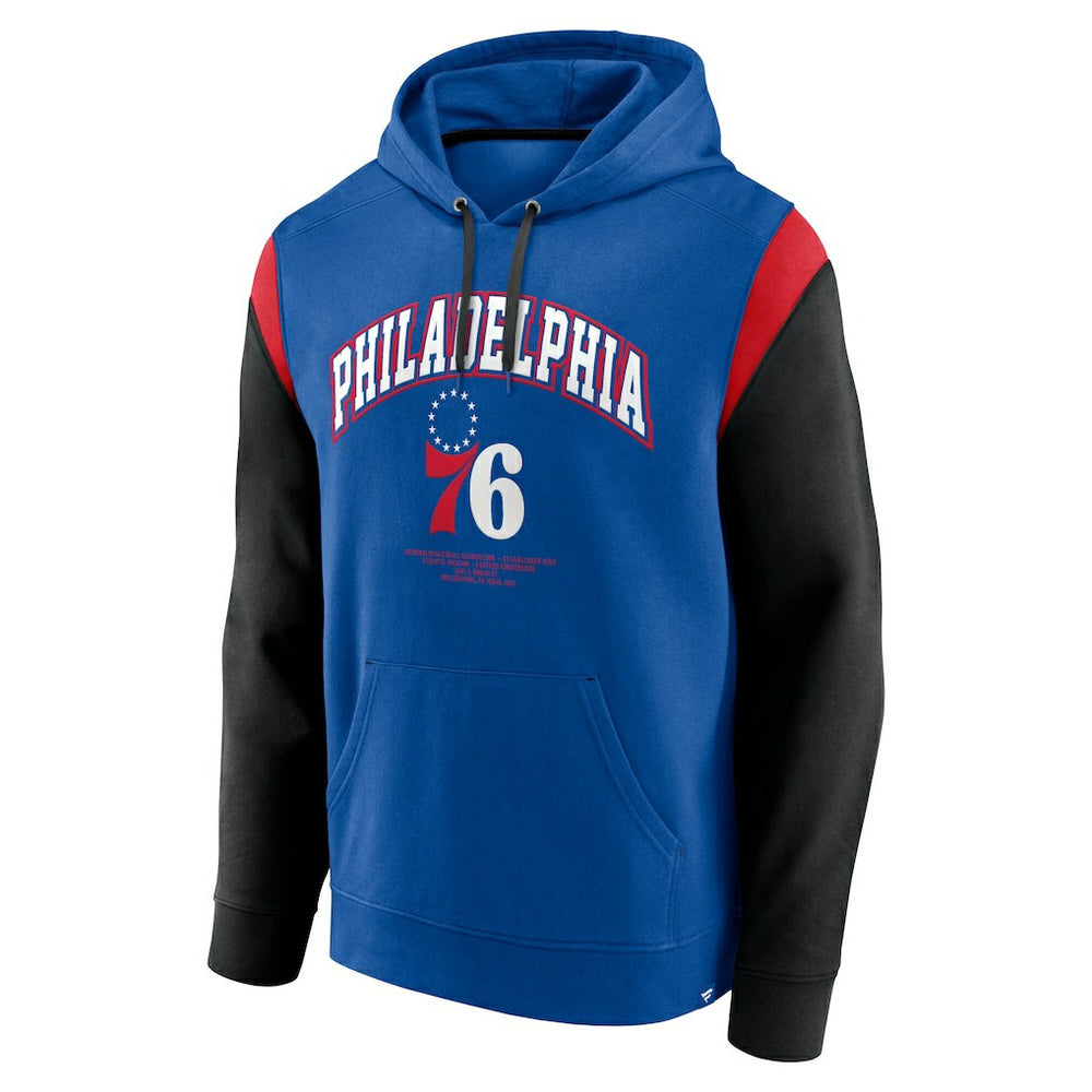 Philadelphia 76ers Scorer Pullover Hoodie Royal - NBA