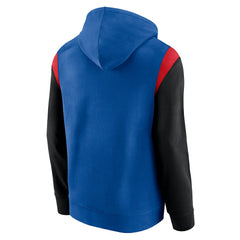 Philadelphia 76ers Scorer Pullover Hoodie Royal - NBA