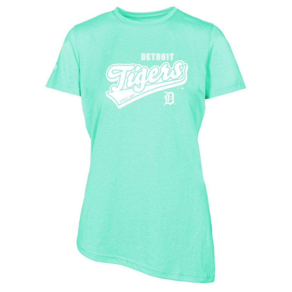 Detroit Tigers Levelwear Women's  Birch Sweep T-Shirt - MLB