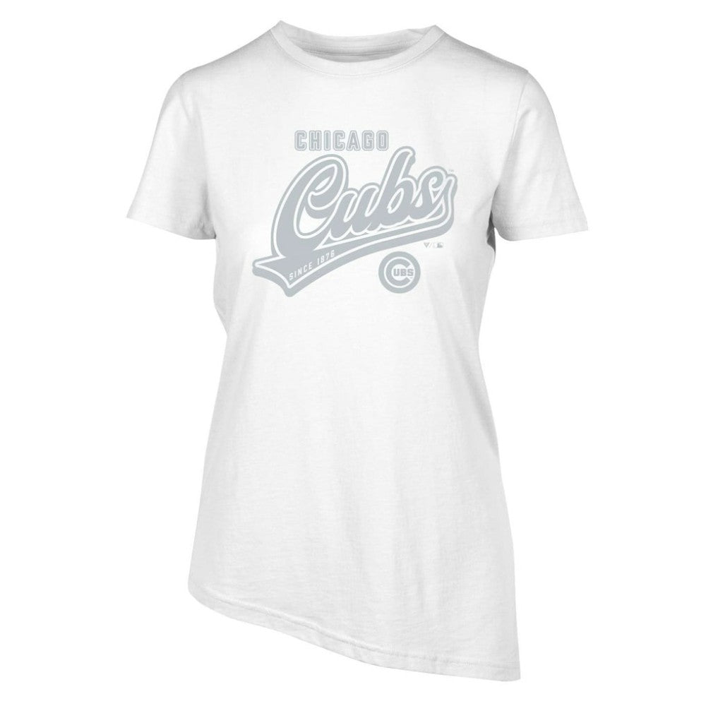 Chicago Cubs Levelwear Women's  Birch Sweep T-Shirt - MLB